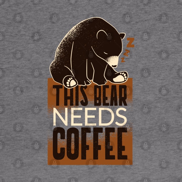 This bear needs coffee by LR_Collections